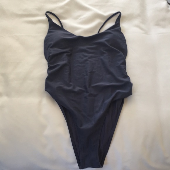 aerie Other - Aerie Steel Blue One-Piece